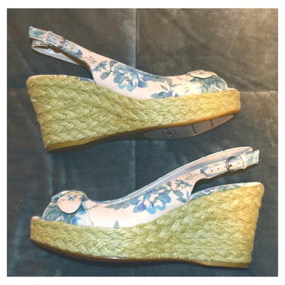 Nine West Platform Espadrille Sandal size 9 1/2 - Picture 4 of 5